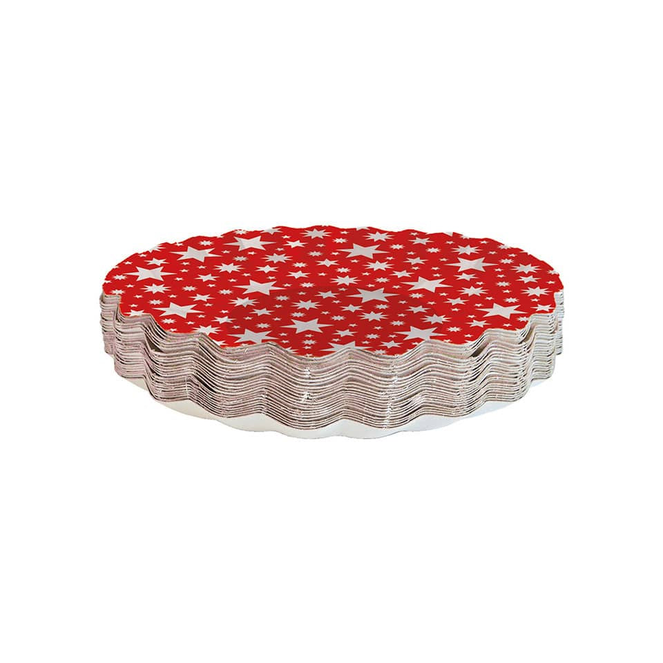 Weihnachtsteller, Ø20cm, sortiert  4890-0099 4890-0099 D20cm