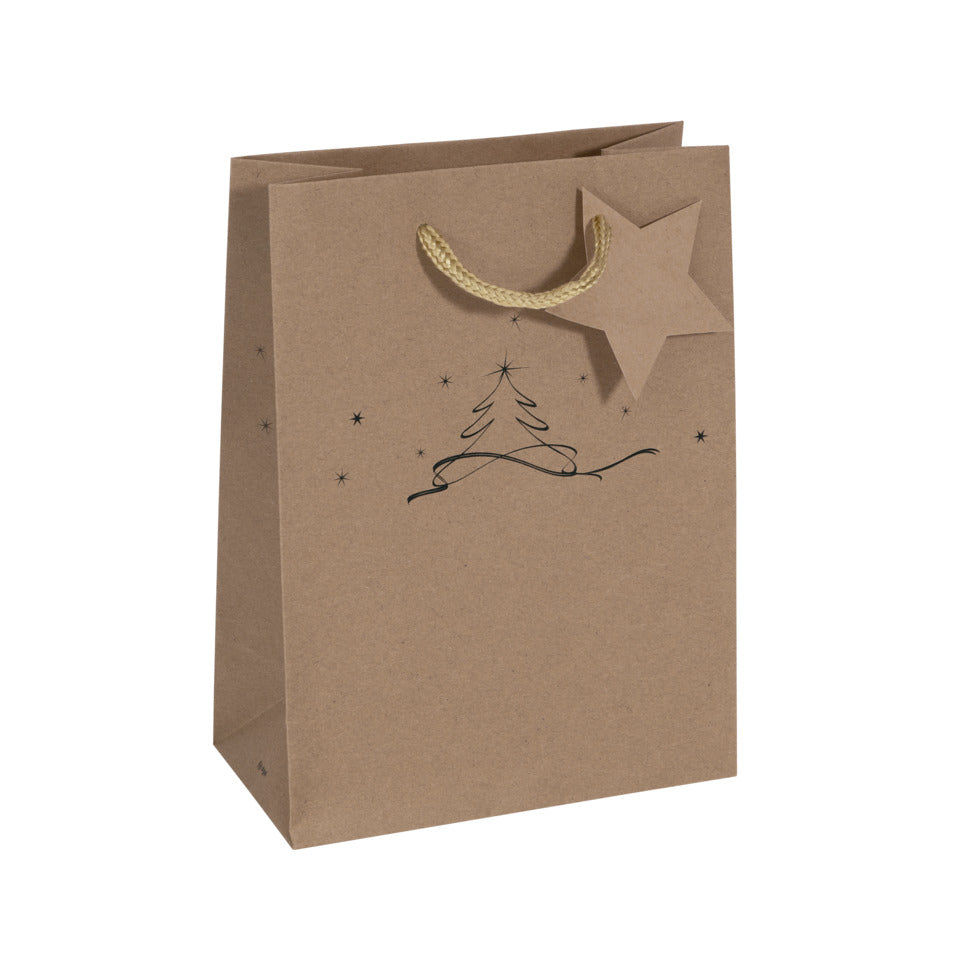 Weihnachts-Geschenktasche Small Christmas tree, 170x230x90mm SIGEL GT038 SIGEL GT038 23x17x9cm
