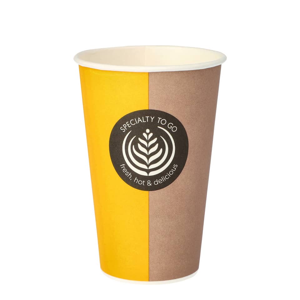 Trinkbecher Pappe "To Go", 0,3l, Ø8cm, 50 Stück STARPAK 14804