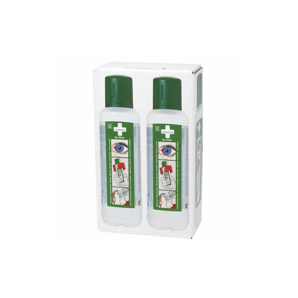 Augenspüllösung für Einmal-Gebrauch   2 x 500 ml CEDERROTH 725200
