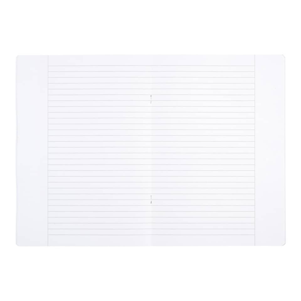 Heft, A4, 90g/m², 16 Blatt, Lin.25, liniert mit Rand, blau OXFORD 100050311