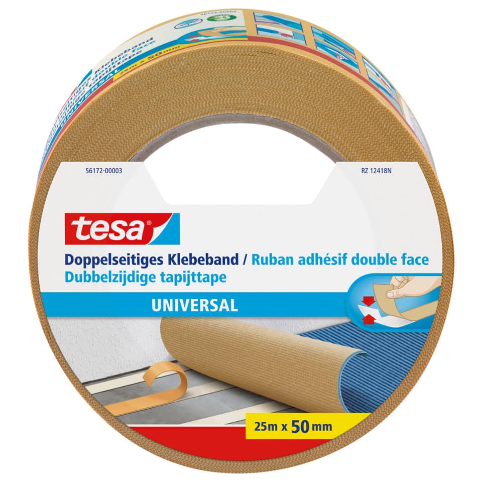 Klebeband doppelseitig Universal, 25mx50mm TESA 56172-00003-11 TESA 56172-00003-11 56172-00003-01