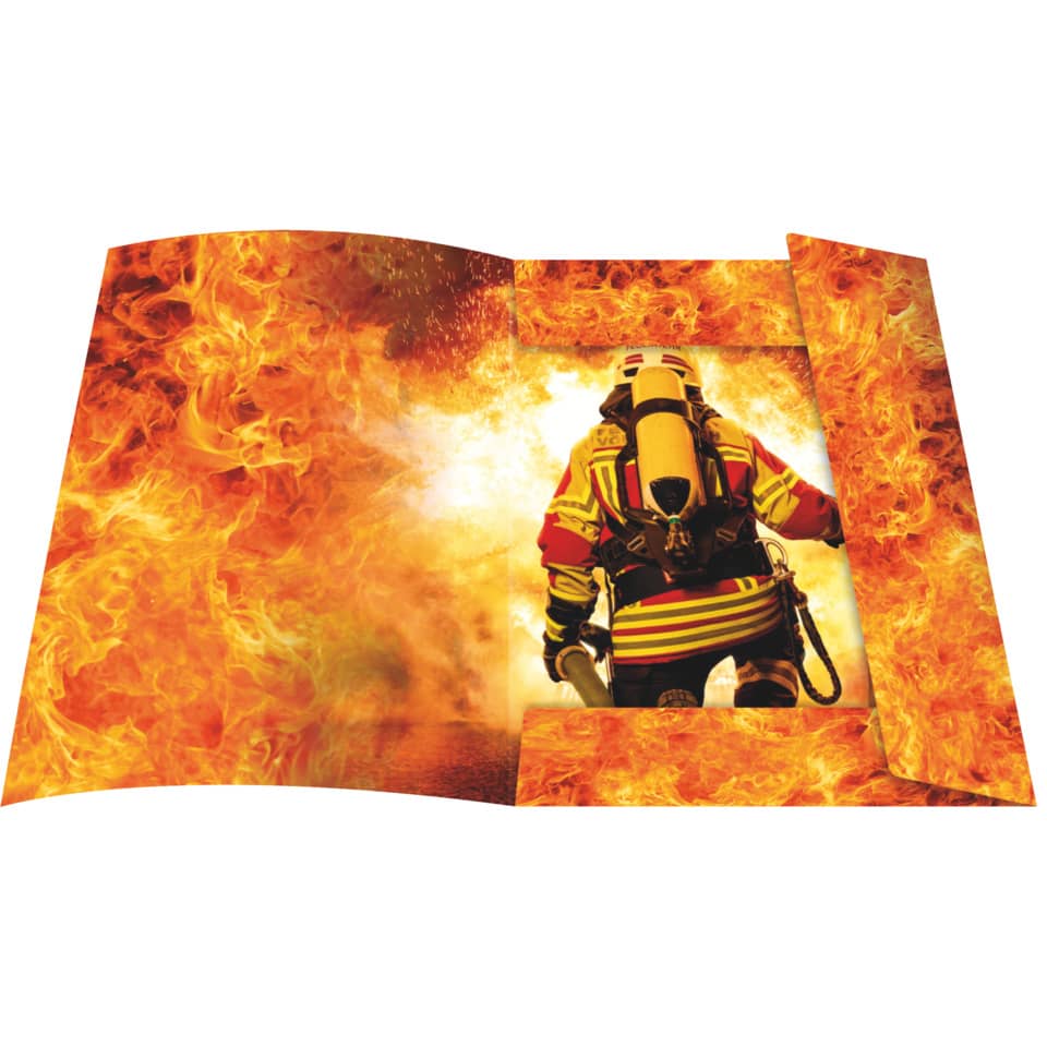 Zeichenmappe On Fire, 310 x 440mm, A3, Karton RNK 45362 RNK 45362 310x440mm