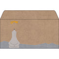 Weihnachtens-Umschlag Polar bear with shooting star, DL, 100g/m², 25 Stück SIGEL DU260 SIGEL DU260 C5/6 100g/m²