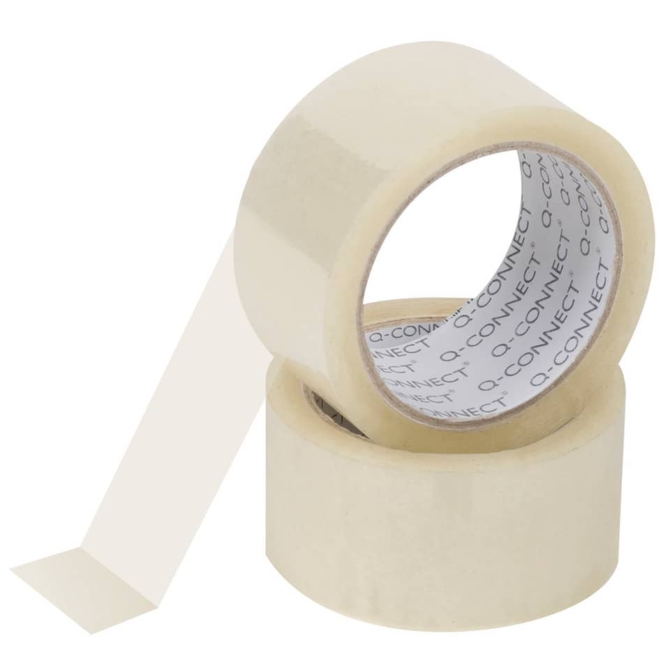 Packband, 48mmx60m, transparent Q-CONNECT KF17485 Q-CONNECT KF17485   48 mm 60 m