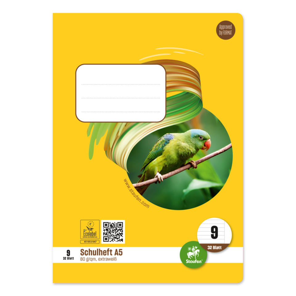 Heft, A5, 80g/m², 32 Blatt, Lin.9, liniert STAUFEN STYLE 040532009 STAUFEN STYLE 040532009 80g