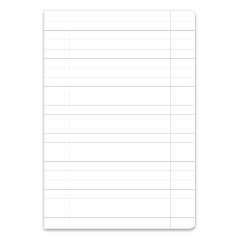 Heft, A5, 90g/m², 16 Blatt, Lin.27, liniert mit Rand STAUFEN PREMIUM 734010377