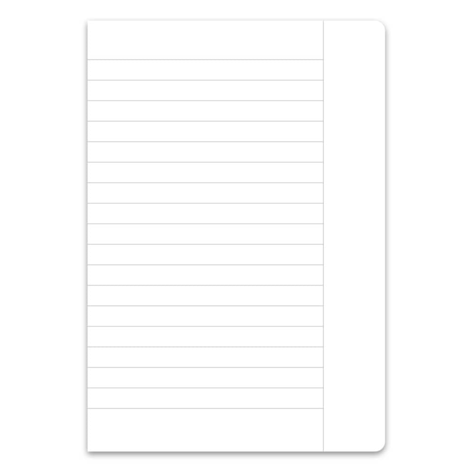 Heft, A5, 90g/m², 16 Blatt, Lin.9, liniert mit Rand STAUFEN PREMIUM 734010309