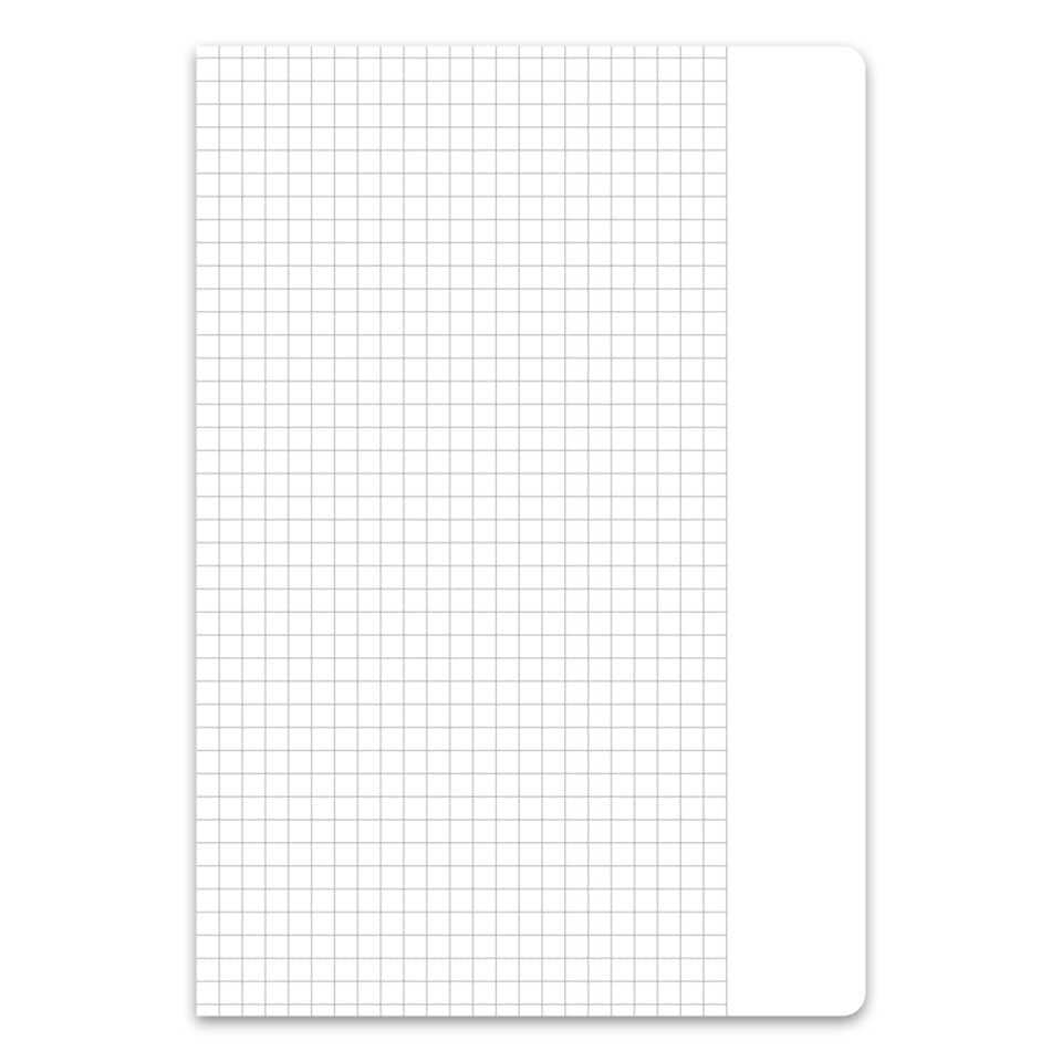 Heft, A5, 90g/m², 16 Blatt, Lin.10, kariert mit Rand STAUFEN PREMIUM 734010310