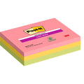 Haftnotizblock Super Sticky Meeting Notes, 152x203mm, 3x70 Blatt, neon POST-IT 8670-3SS-EU POST-IT 8670-3SS-EU 152x203mm