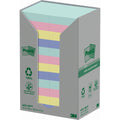 Haftnotiz Recycling Notes, 51x38mm, mint, hellblau, flamingopink, gelb, 24 x 100 Blatt POST-IT 653-1RPT POST-IT 653-1RPT 38x5mm 24ST