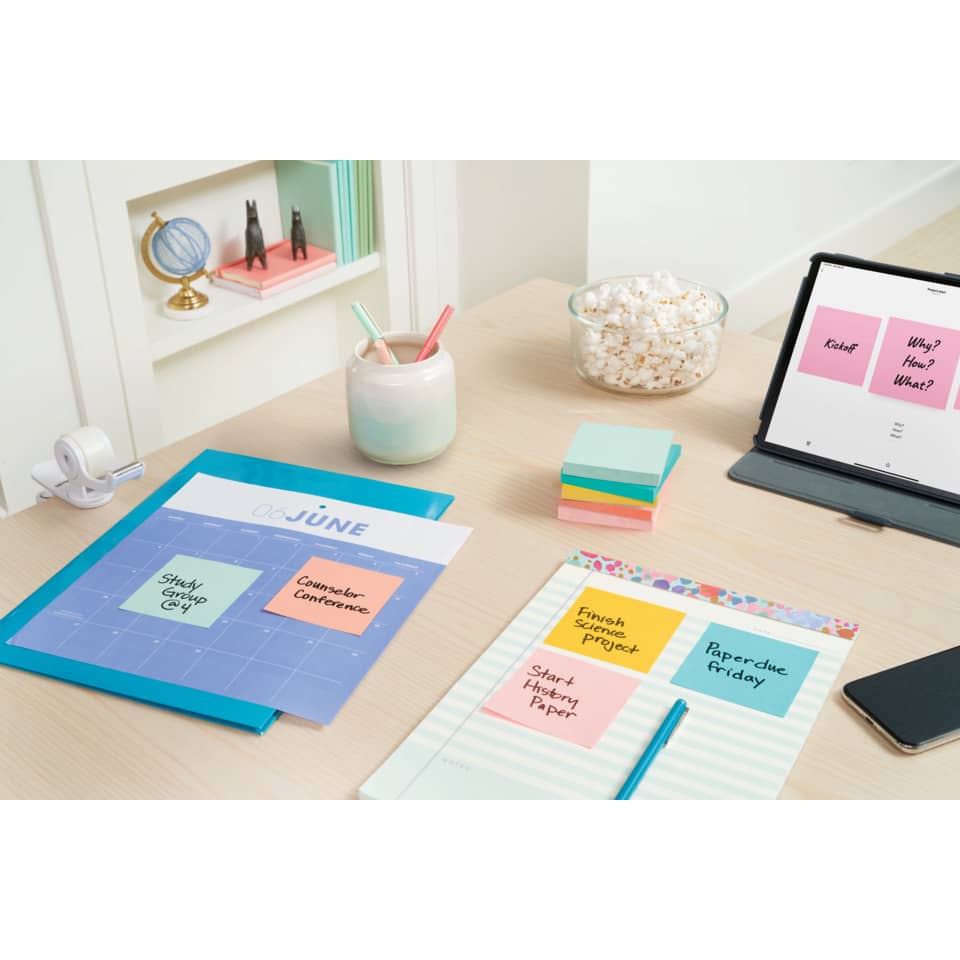 Haftnotizblock Notes Beachside Collection, 51 x 38 mm, 12 x 100 Blatt, sortiert POST-IT 653-12-BEA POST-IT 653-12-BEA 51x38mm