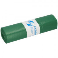 Müllsack Recycling - 70 Liter, grün, 25 Stück, Recycling-LDPE
