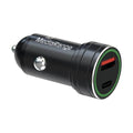 KfZ-Ladegerät - USB-A/USB-C schwarz