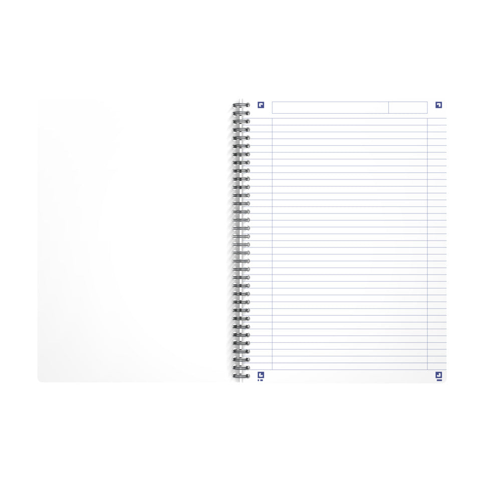 Spiralblock My Rec'Up, A4, 90 Blatt, liniert, blau OXFORD 400166095 OXFORD 400166095 My Rec'Up
