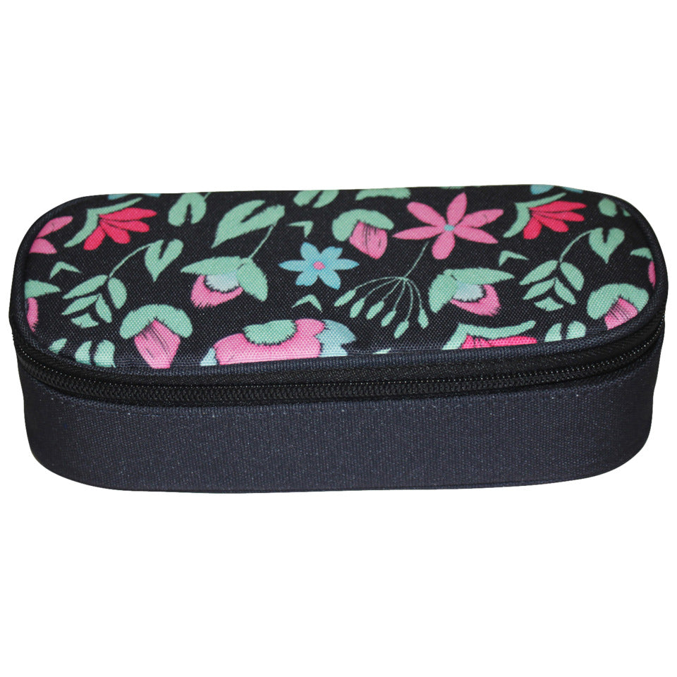 Schüleretui klein, oval, Motiv Flower DONAU 6777100-81 DONAU 6777100-81 oval