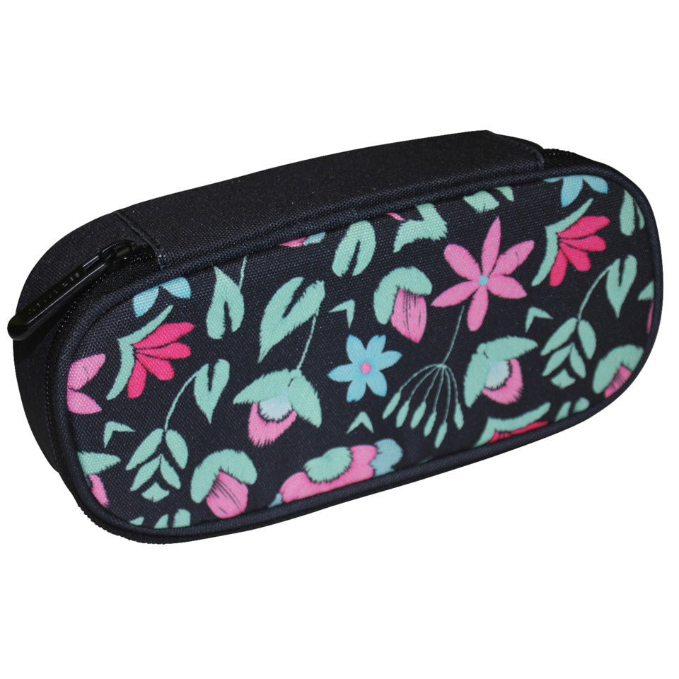 Schüleretui klein, oval, Motiv Flower DONAU 6777100-81 DONAU 6777100-81 oval