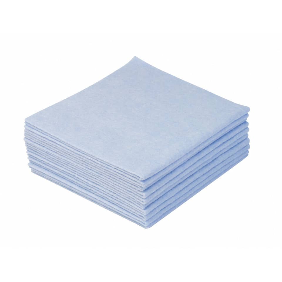Thermovliestuch glatt, 38x40cm, 10 Stück, blau MEIKO 220002140 MEIKO 220002140 Paket a 10 Stück