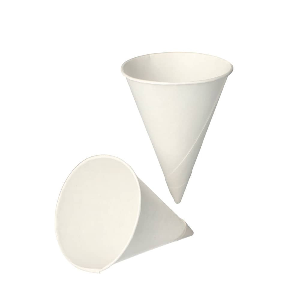 Trinkbecher Spitz, 120ml, 200 Stück STARPAK 88618 PAPSTAR 88618