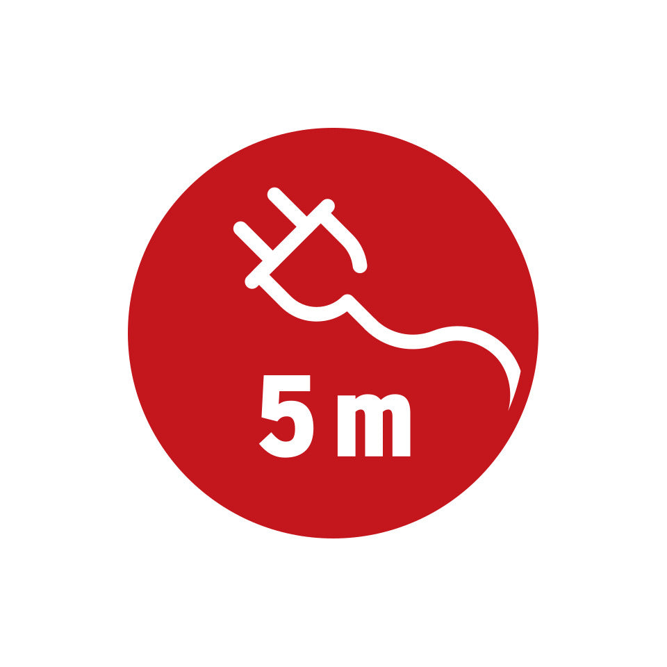 Verlängerungskabel, 5m, weiß BRENNENSTUHL 1164120