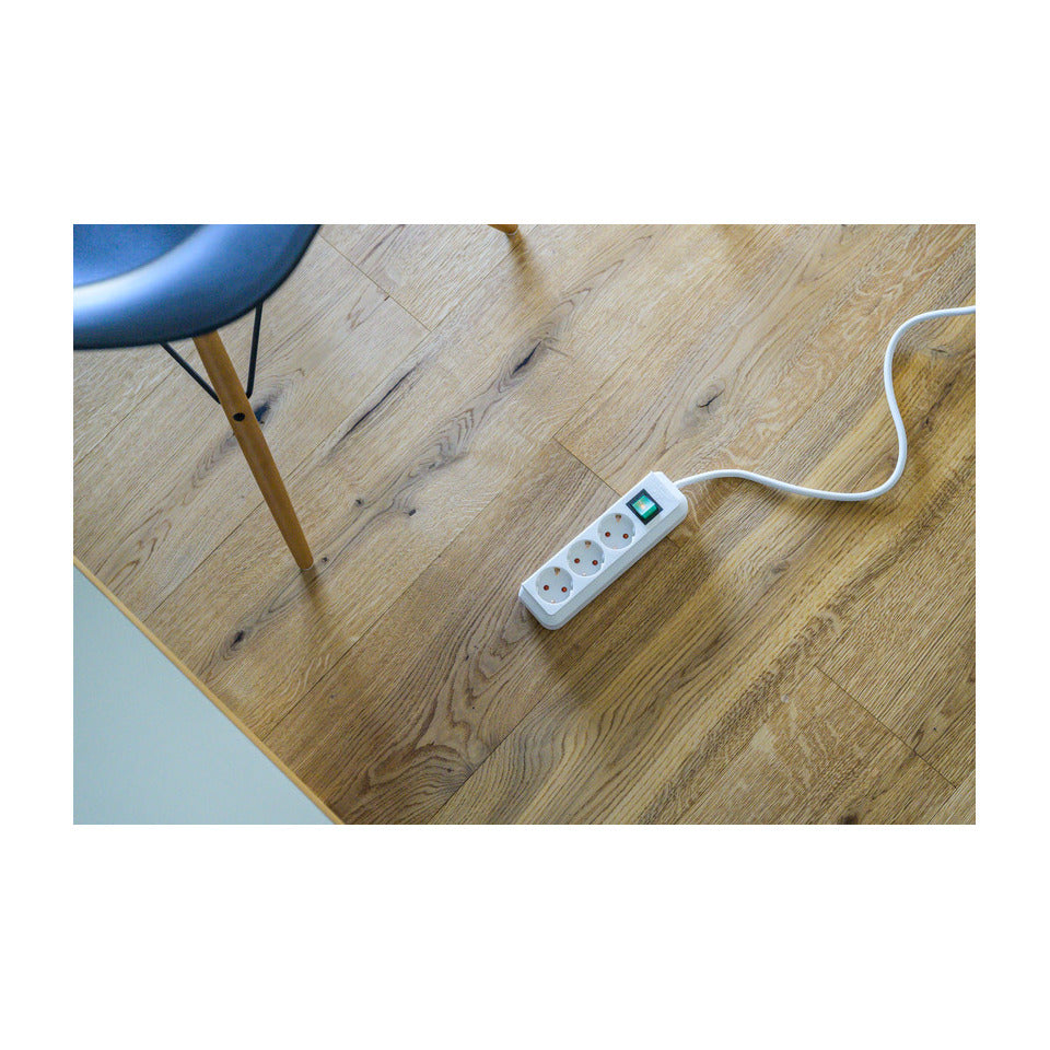 Verteilersteckdose Eco-Line, 3-fach, 5 m, weiß BRENNENSTUHL 1152920