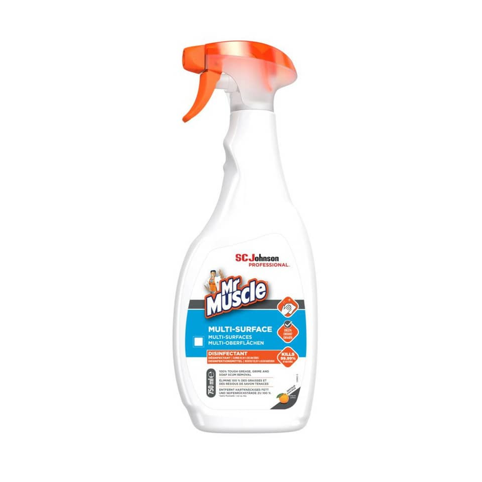 Desinfektionsreiniger 750 ml transparent MR MUSCLE 354670