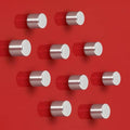 SuperDym-Magnete C5 Strong, Zylinder-Design, Ø 10 mm, 10 Stück