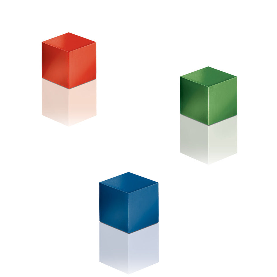 Magnet Neodym Cube C5, 11x11mm, 3 Stück, sortiert SIGEL BA725 SIGEL BA725 SuperDym C5 11x11 mm