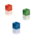 Magnet Neodym Cube C5, 11x11mm, 3 Stück, sortiert SIGEL BA725 SIGEL BA725 SuperDym C5 11x11 mm