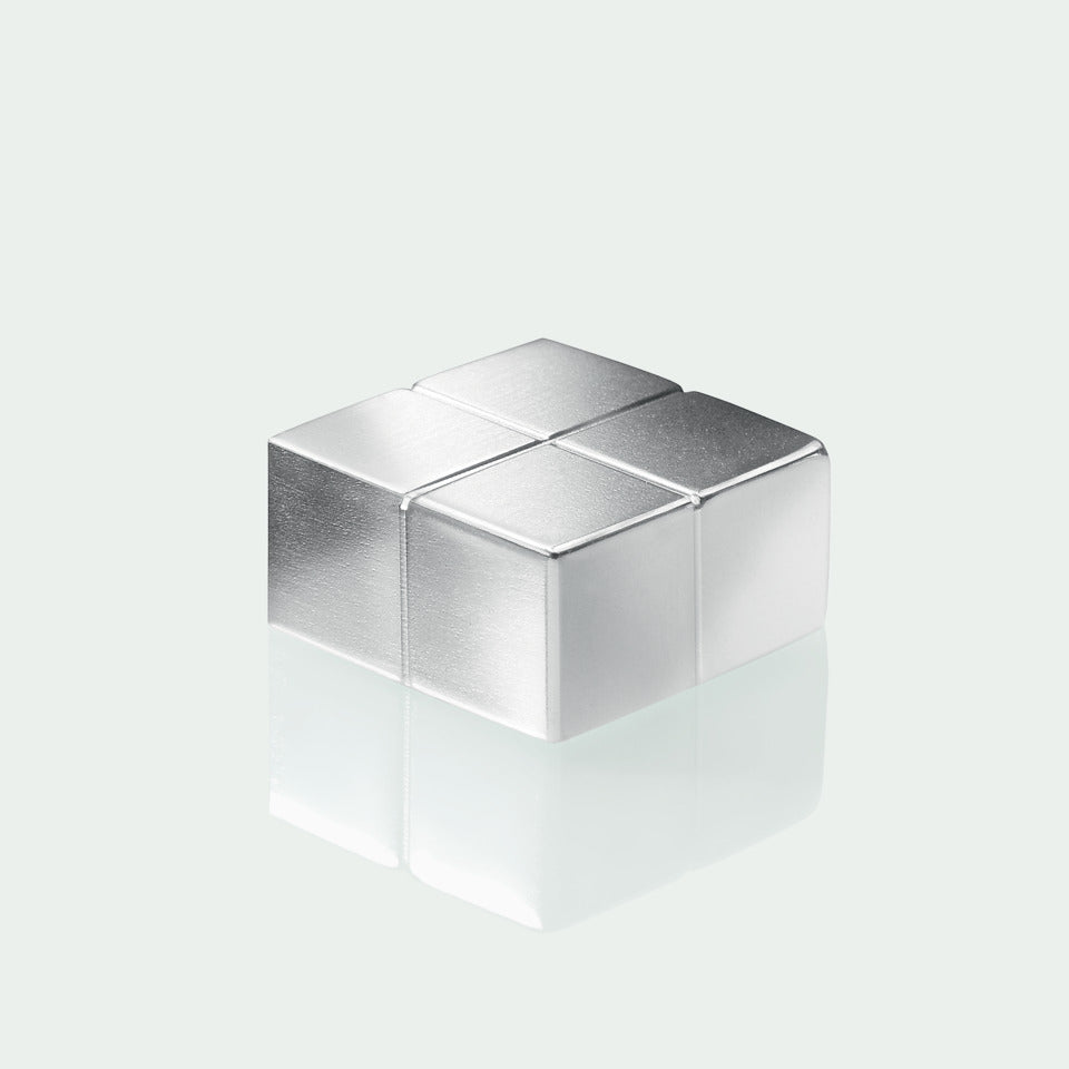 Magnet Neodym Cube C10, 20x10mm, 4 Stück, silber SIGEL BA705 SIGEL BA705 SuperDym C10 20x10mm