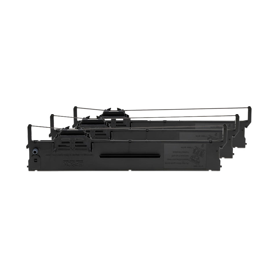 Farbbandkassette 3 Stück schwarz   Nylon EPSON S015339 EPSON C13S015339 Nylon