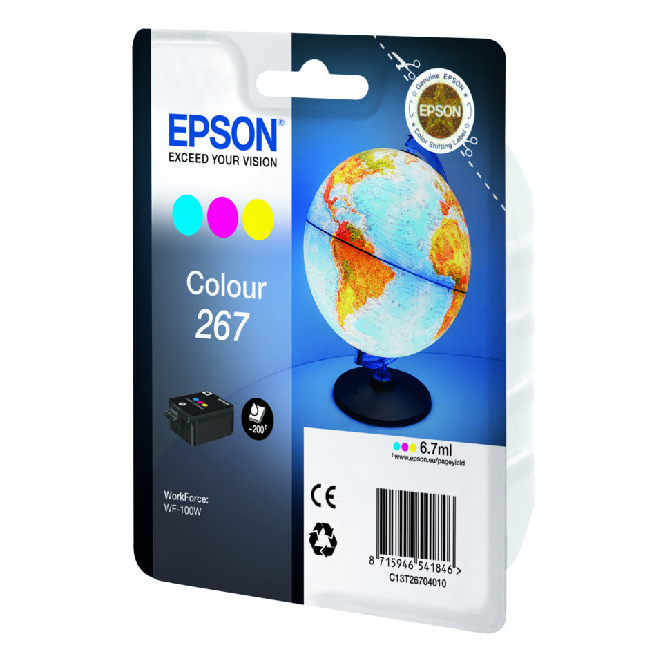 Inkjetpatrone Nr.267 3-farbig EPSON C13T26704010