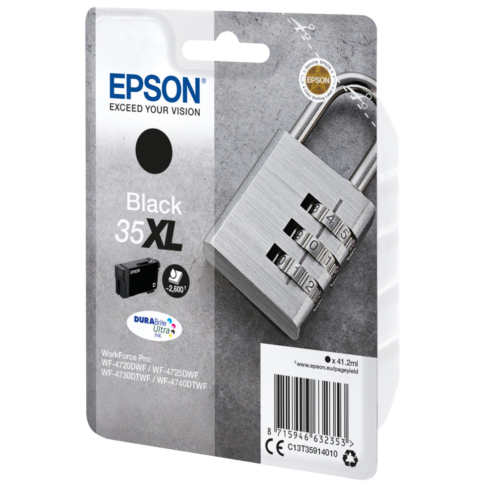 Inkjetpatrone Nr.35XL schwarz EPSON C13T35914010