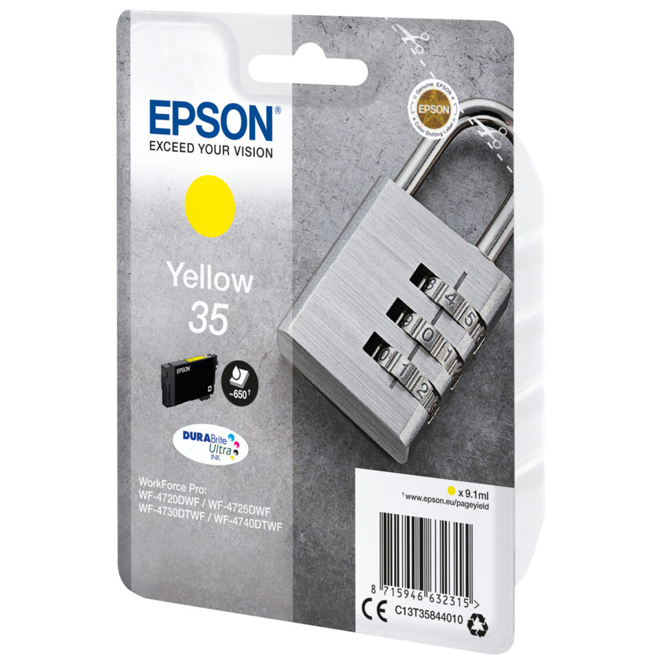 Inkjetpatrone Nr.35 yellow EPSON C13T35844010