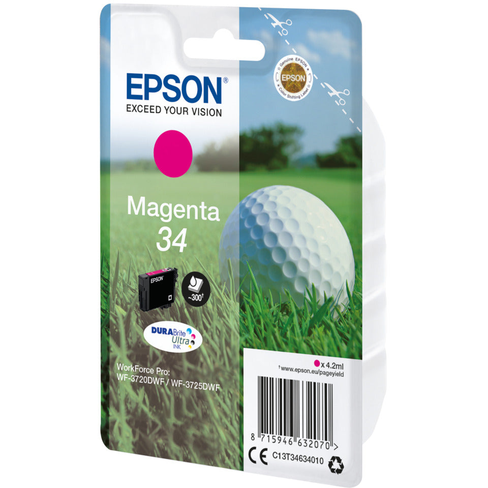 Inkjetpatrone Nr.34 magenta EPSON C13T34634010