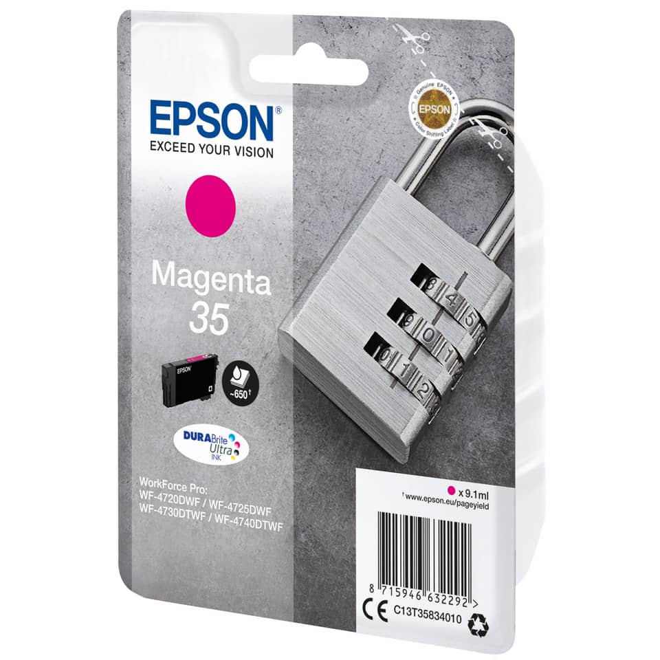 Inkjetpatrone Nr.35 magenta EPSON C13T35834010