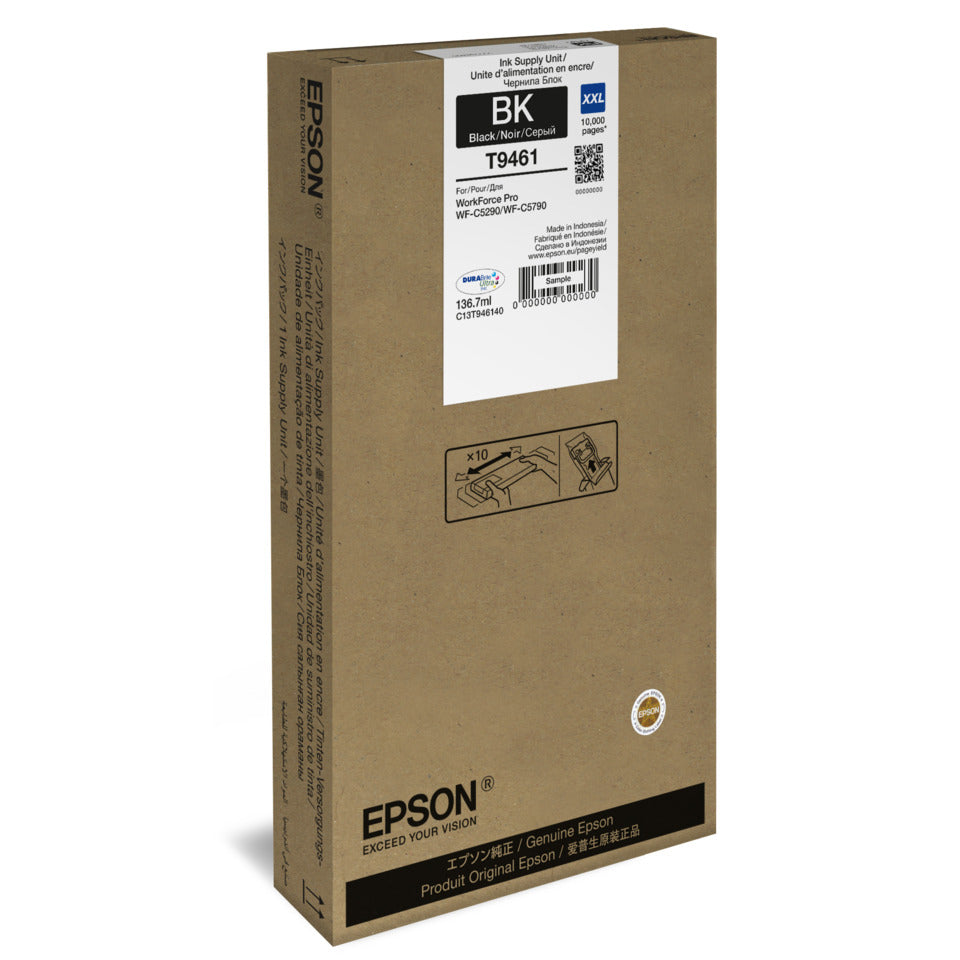 Inkjetpatrone T9461 schwarz EPSON C13T946140