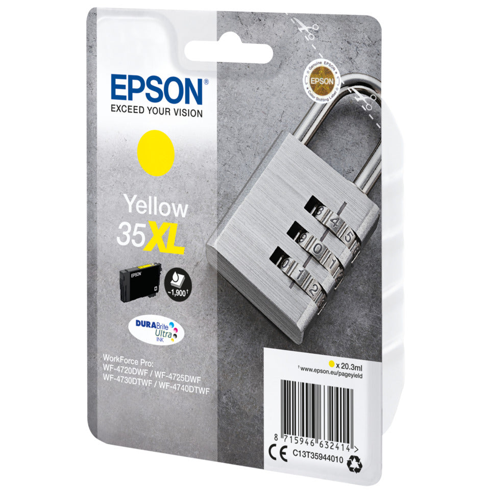 Inkjetpatrone Nr.35XL yellow EPSON C13T35944010
