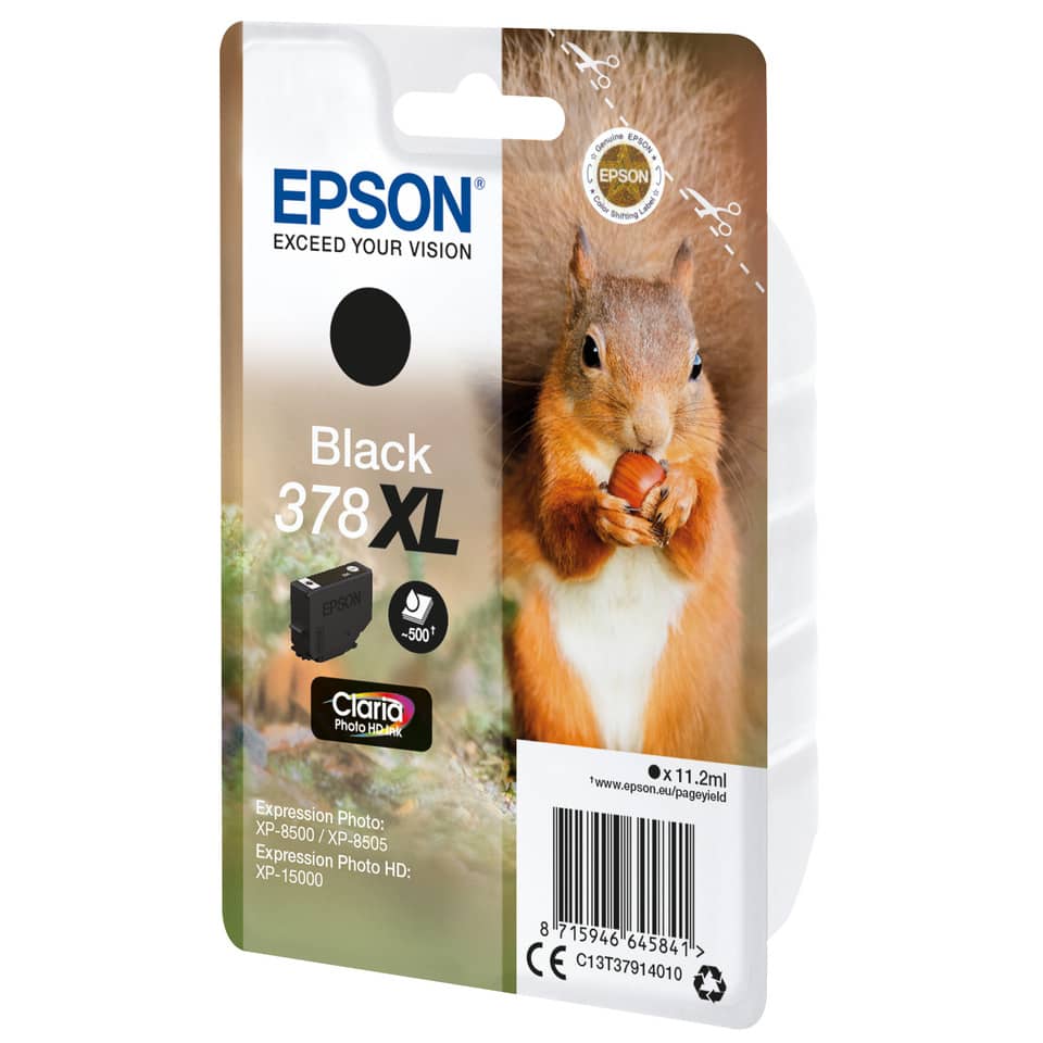 Inkjetpatrone Nr.378XL schwarz EPSON C13T37914010