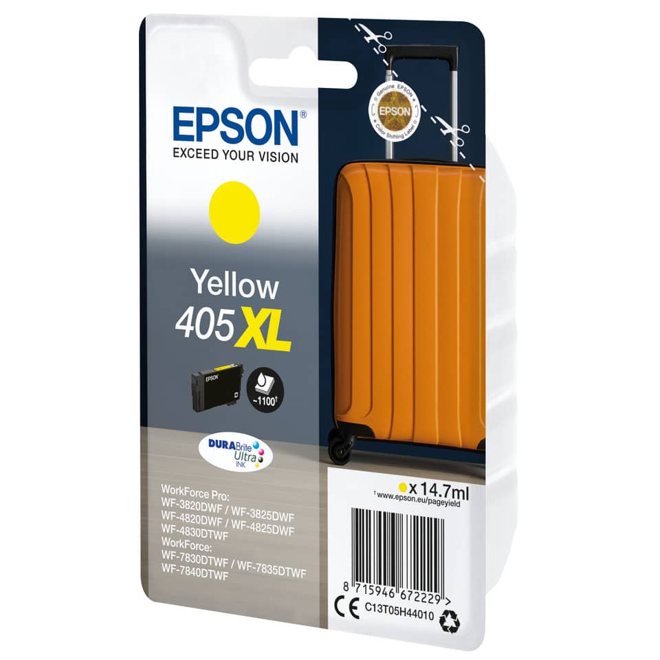 Inkjetpatrone Nr.405XL yellow EPSON C13T05H44010