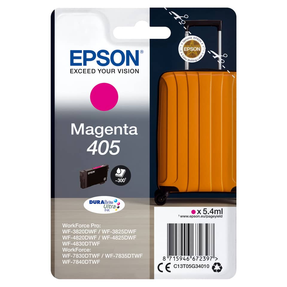 Inkjetpatrone Nr.405 magenta EPSON C13T05G34010