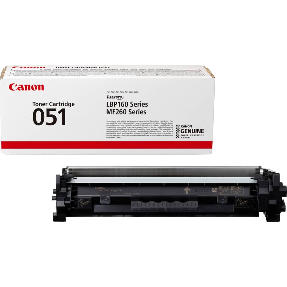 Lasertoner 051, 1.700 Seiten, schwarz CANON 2168C002