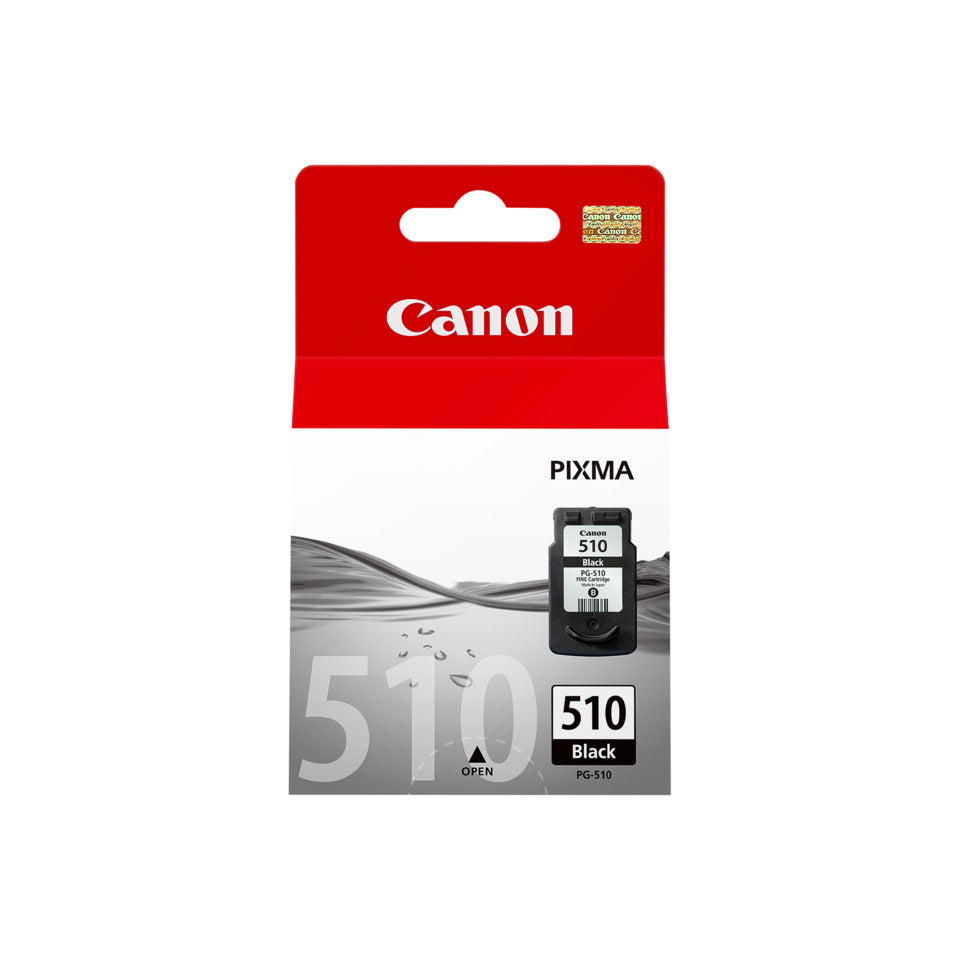 Inkjetpatrone PG-510 schwarz   9ml CANON 2970B001 CANON 2970B001 9ml