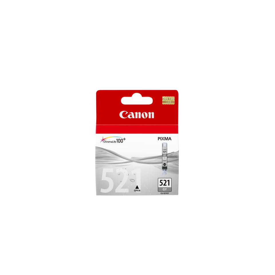 Inkjetpatrone CLI-521, 9ml, grey CANON CLI521GY CANON 2937B001 9ml