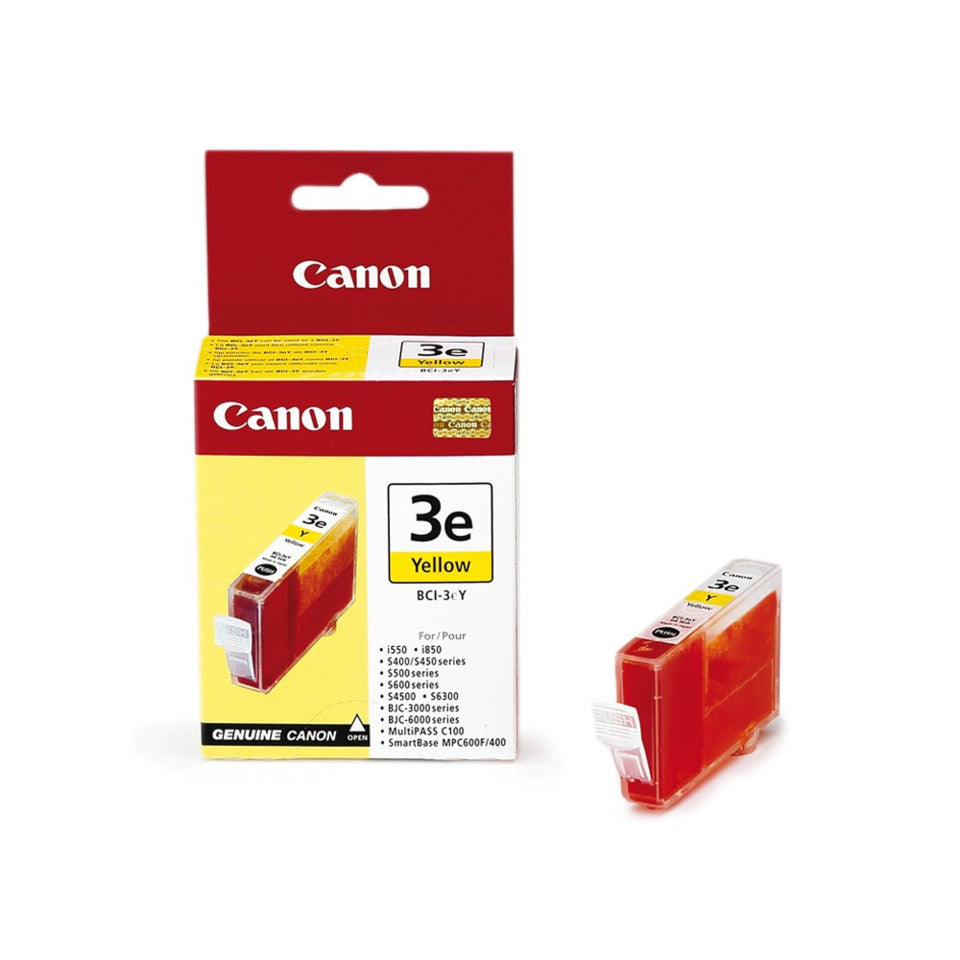 Inkjetpatrone BCI-3EY Nr. 3E, yellow CANON 4482A002 CANON 4482A002 BCI-3EY