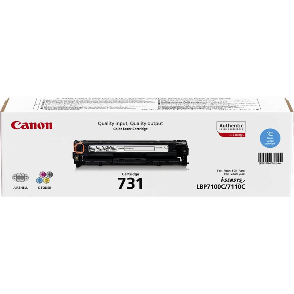 Lasertoner EP-731, 1.500 Seiten, cyan CANON 6271B002