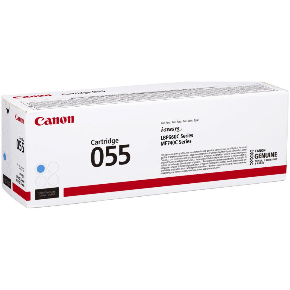 Lasertoner 055, 2.100 Seiten, cyan CANON 3015C002
