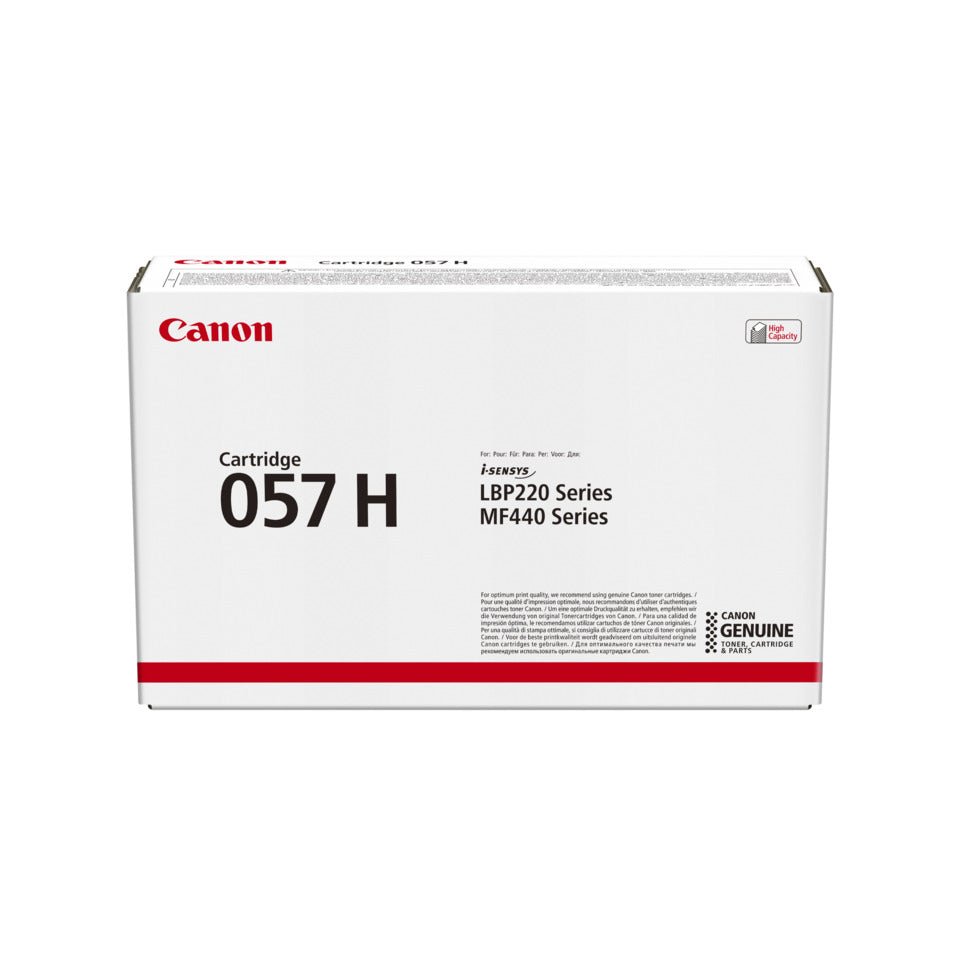 Lasertoner 057H, 10.000 Seiten, schwarz CANON 3010C002