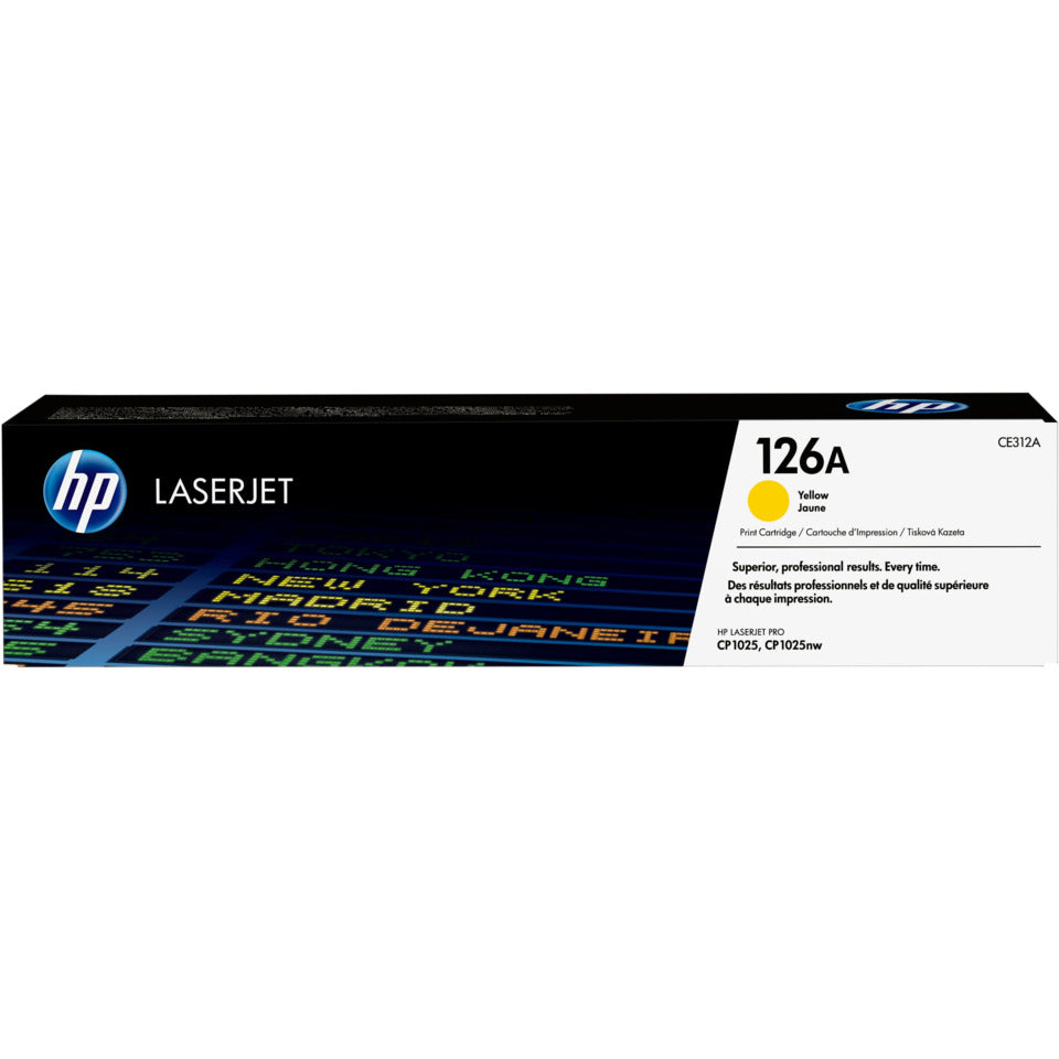 Lasertoner Nr. 126A, 1.000 Seiten, yellow HP CE312A