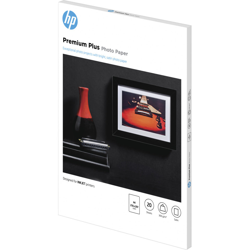 Inkjetpapier 20 Blatt semi-glo   A4 300g HP CR673A HP P CR673A   A4 300g